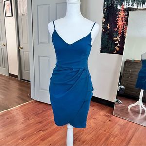 Women's LuLu's Fitted Blue Dress Size XS